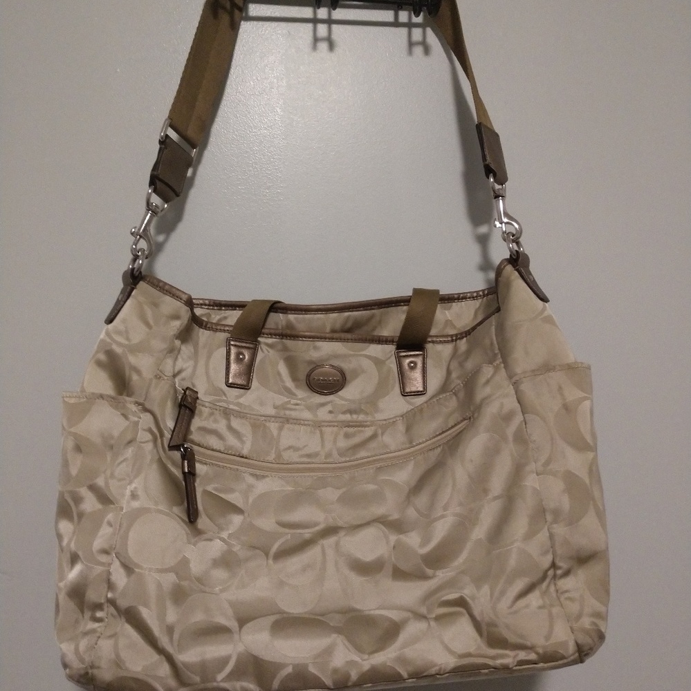 Coach diaper bag
